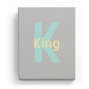 King Overlaid on K - Stylistic