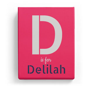 D is for Delilah - Stylistic