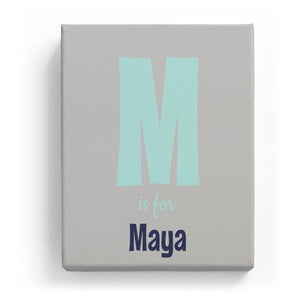 M is for Maya - Cartoony