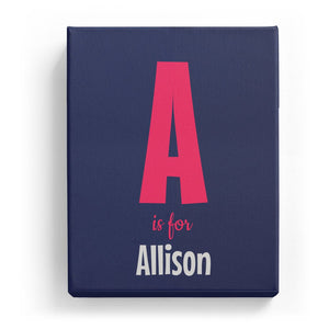 A is for Allison - Cartoony