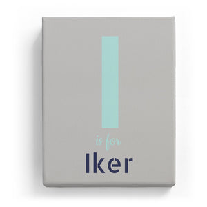 I is for Iker - Stylistic