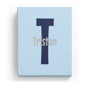 Tristan Overlaid on T - Cartoony