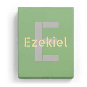 Ezekiel Overlaid on E - Stylistic