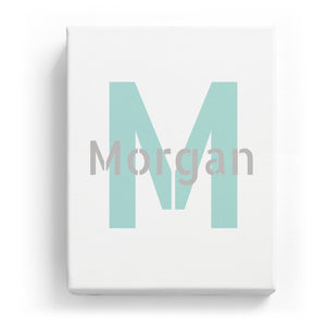 Morgan Overlaid on M - Stylistic