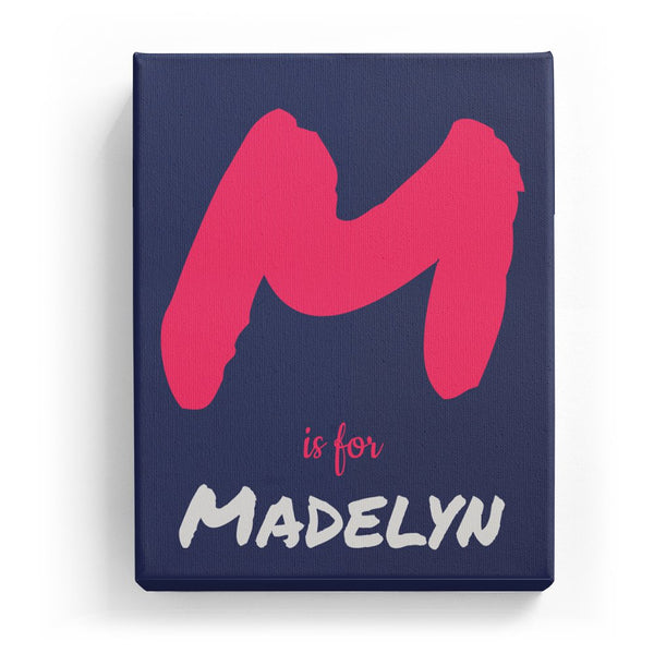 M is for Madelyn - Artistic