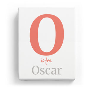 O is for Oscar - Classic