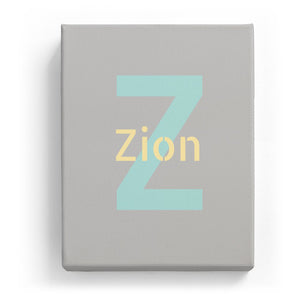 Zion Overlaid on Z - Stylistic