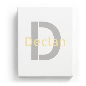 Declan Overlaid on D - Stylistic