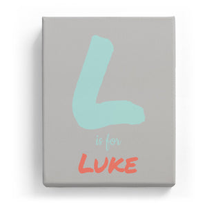 L is for Luke - Artistic