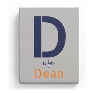D is for Dean - Stylistic