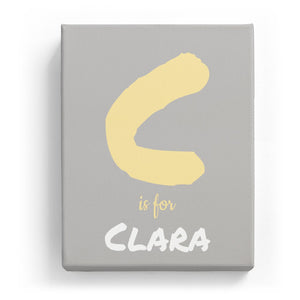 C is for Clara - Artistic