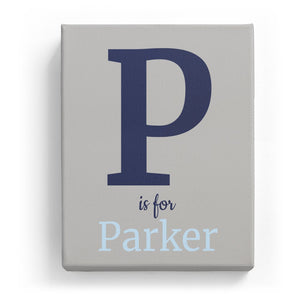 P is for Parker - Classic