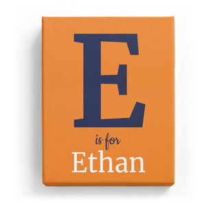 E is for Ethan - Classic
