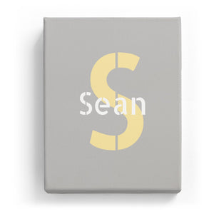 Sean Overlaid on S - Stylistic