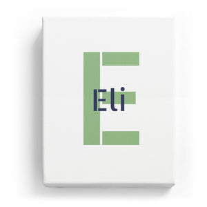 Eli Overlaid on E - Stylistic