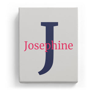 Josephine Overlaid on J - Classic