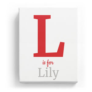 L is for Lily - Classic