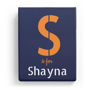 S is for Shayna - Stylistic