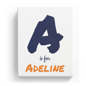 A is for Adeline - Artistic