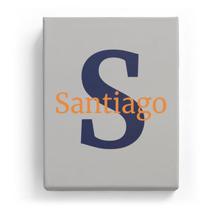 Santiago Overlaid on S - Classic