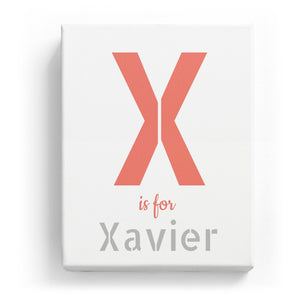 X is for Xavier - Stylistic