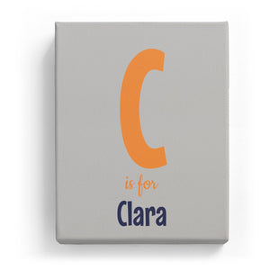 C is for Clara - Cartoony
