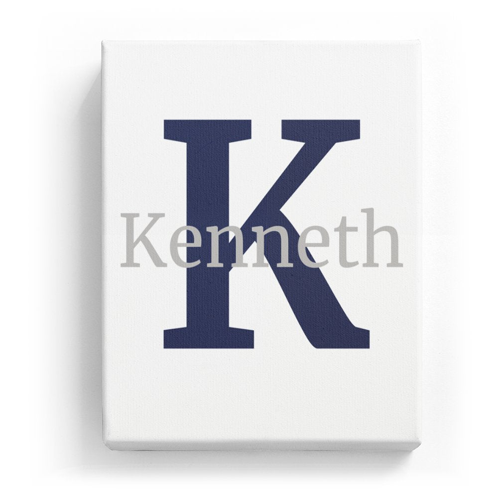 Kenneth's Personalized Canvas Art
