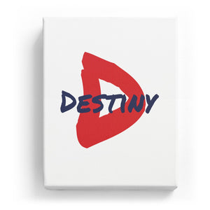 Destiny Overlaid on D - Artistic