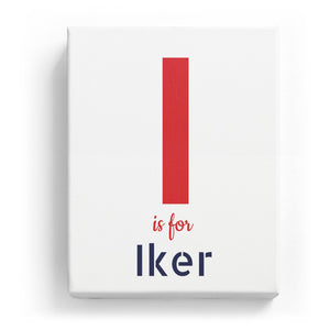 I is for Iker - Stylistic