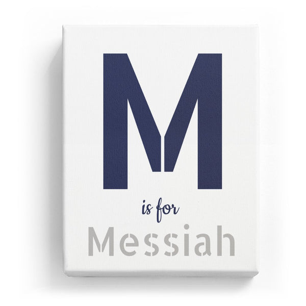 M is for Messiah - Stylistic