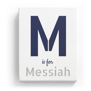 M is for Messiah - Stylistic