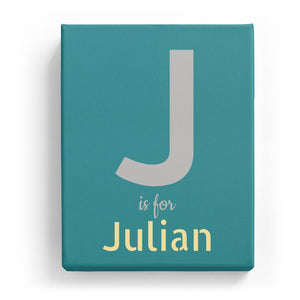 J is for Julian - Stylistic