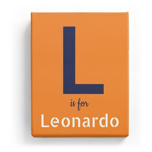 L is for Leonardo - Stylistic