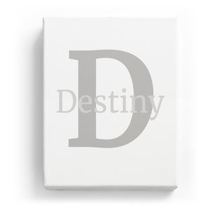 Destiny Overlaid on D - Classic