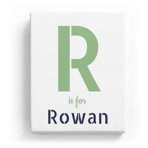R is for Rowan - Stylistic