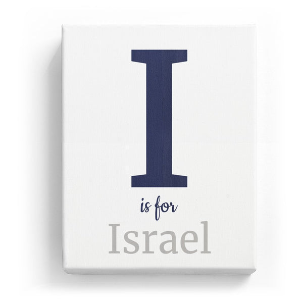I is for Israel - Classic