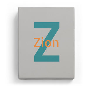 Zion Overlaid on Z - Stylistic