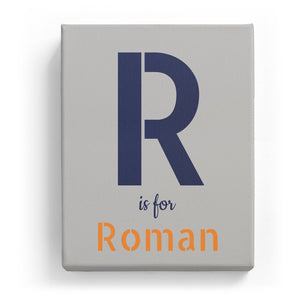 R is for Roman - Stylistic