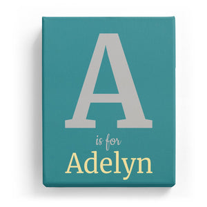 A is for Adelyn - Classic