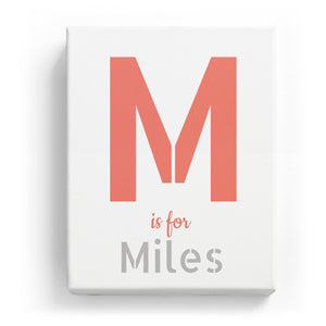 M is for Miles - Stylistic