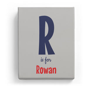 R is for Rowan - Cartoony