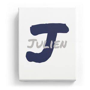 Julien Overlaid on J - Artistic