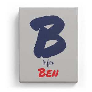 B is for Ben - Artistic