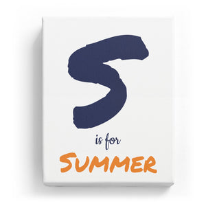 S is for Summer - Artistic