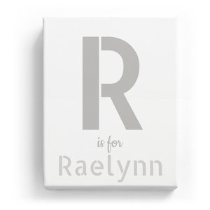 R is for Raelynn - Stylistic