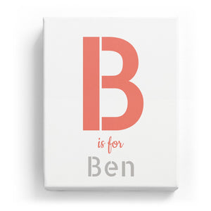 B is for Ben - Stylistic