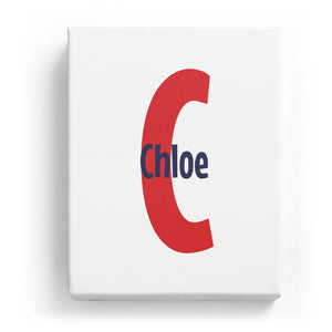 Chloe Overlaid on C - Cartoony