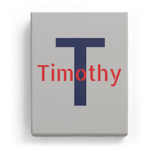 Timothy Overlaid on T - Stylistic