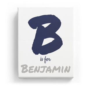 B is for Benjamin - Artistic