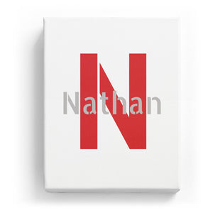 Nathan Overlaid on N - Stylistic